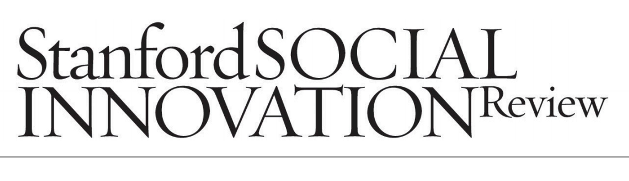 Stanford Social Inovation Review