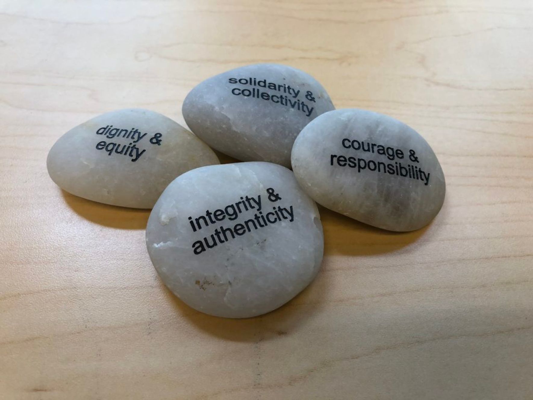 rocks with messages